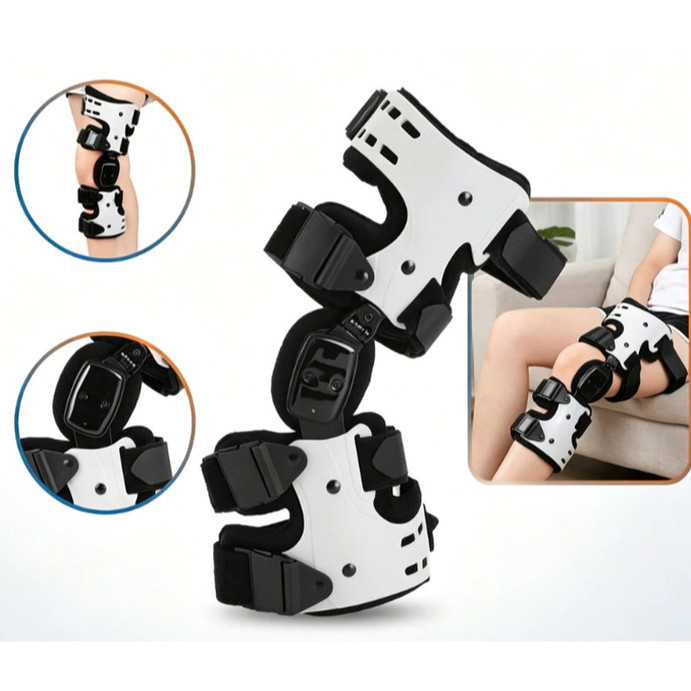 Penyangga Lutut OA Brace Knee Brace Osteoarthritis Post Op Hinged