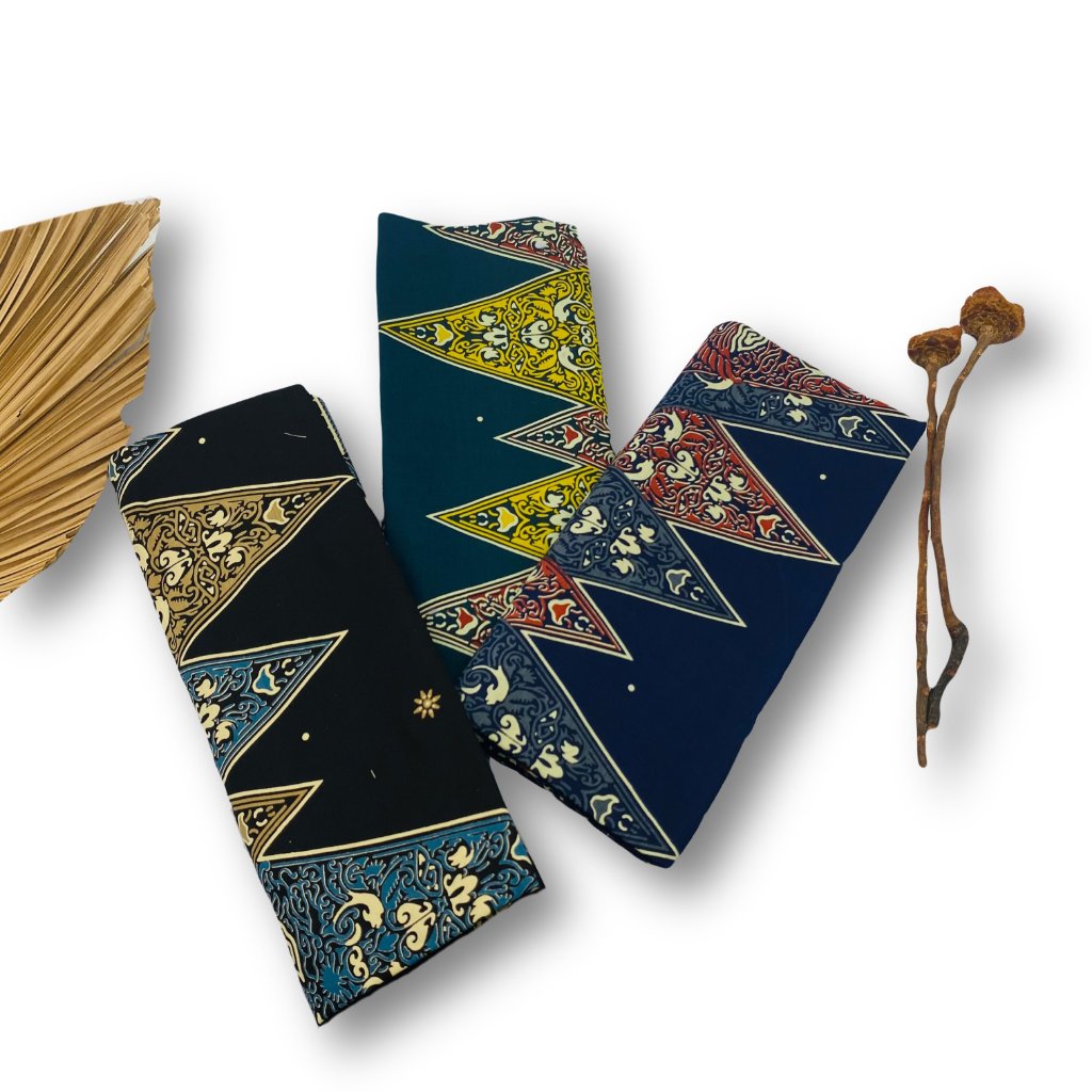 Benang Raja Kain Batik Katun Primis Pohon Bejajar (HANYA KAIN SAJA TANPA BOX)