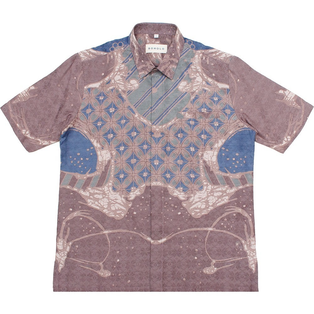 Purbia - Bonolo Kemeja Batik Lengan Pendek