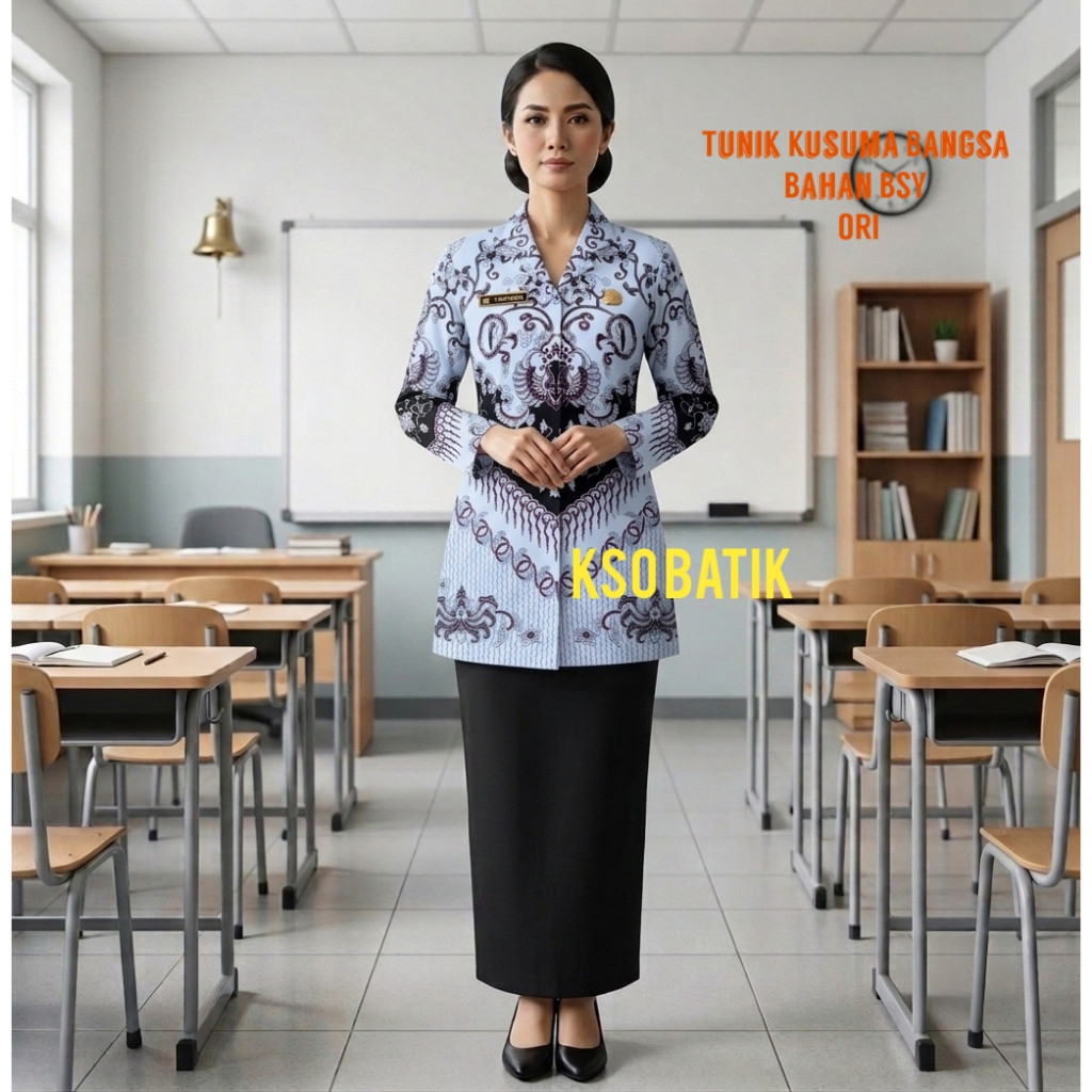KSO BATIK TUNIK PGRI KUSUMA BANGSA BAHAN BSY BERLAPIS FURING