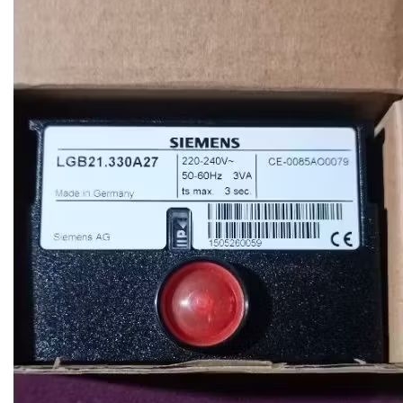 Tombol Start Berdiri Siemens LGB21.330A27 220-240V 50-60Hz 3VA ts max 3 sec