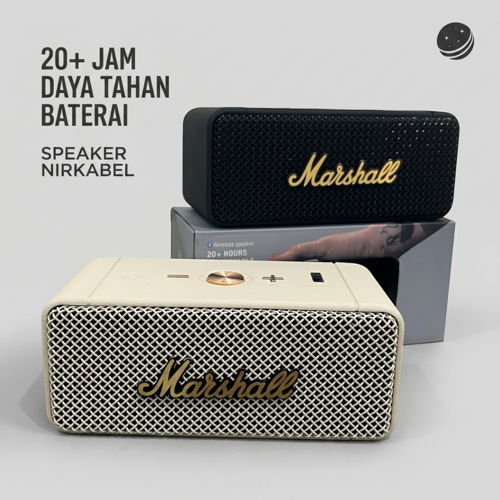Speaker Marshall Emberton Portable Bluetooth Speaker IPX7 Water-Resistance Rating Speaker Laptop Gar