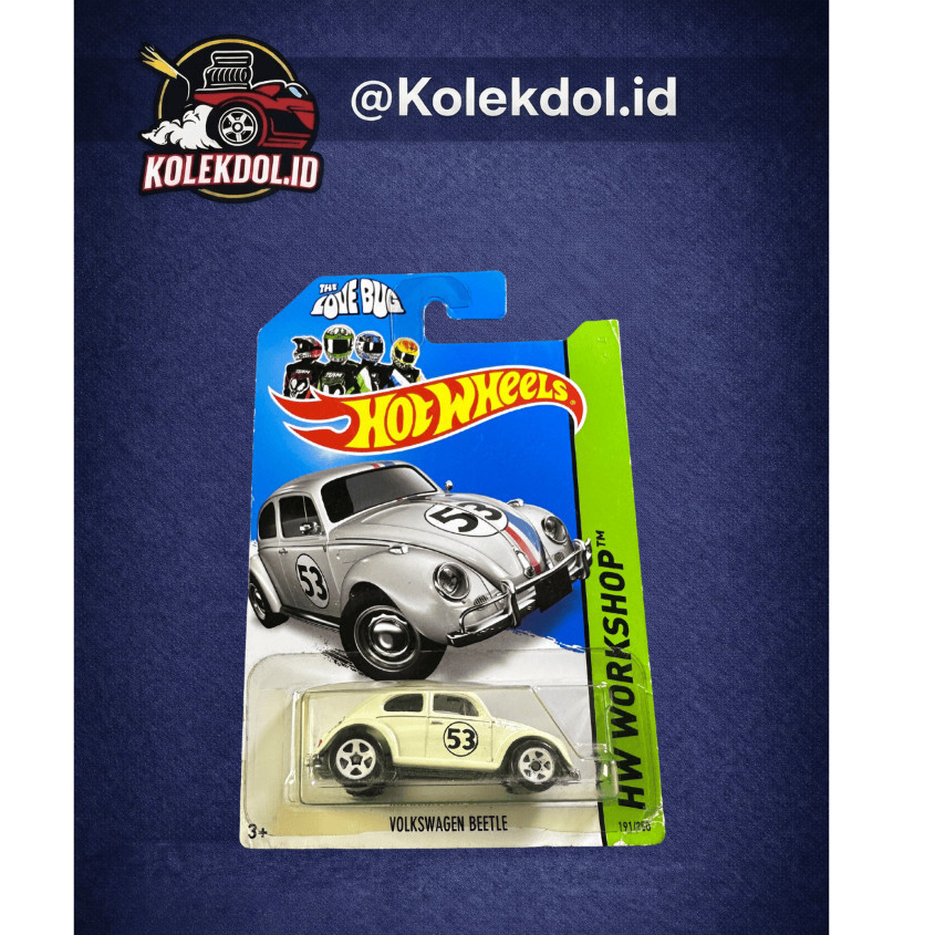 Hot Wheels Volkswagen Beetle - Hot Wheels The Love Bug Volkswagen Beetle