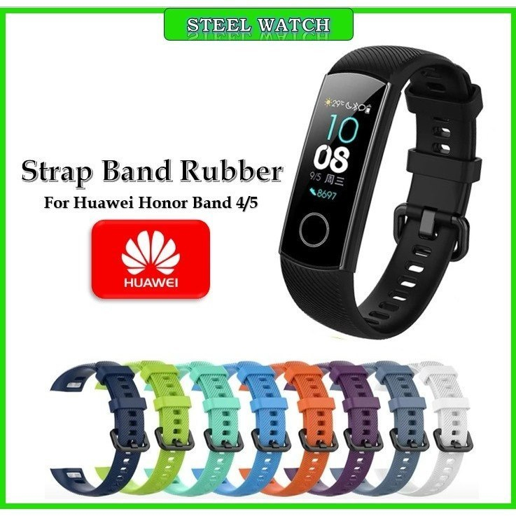 Strap Jam Honor Band Rubber For Huawei Honor band 4/5 Silicone