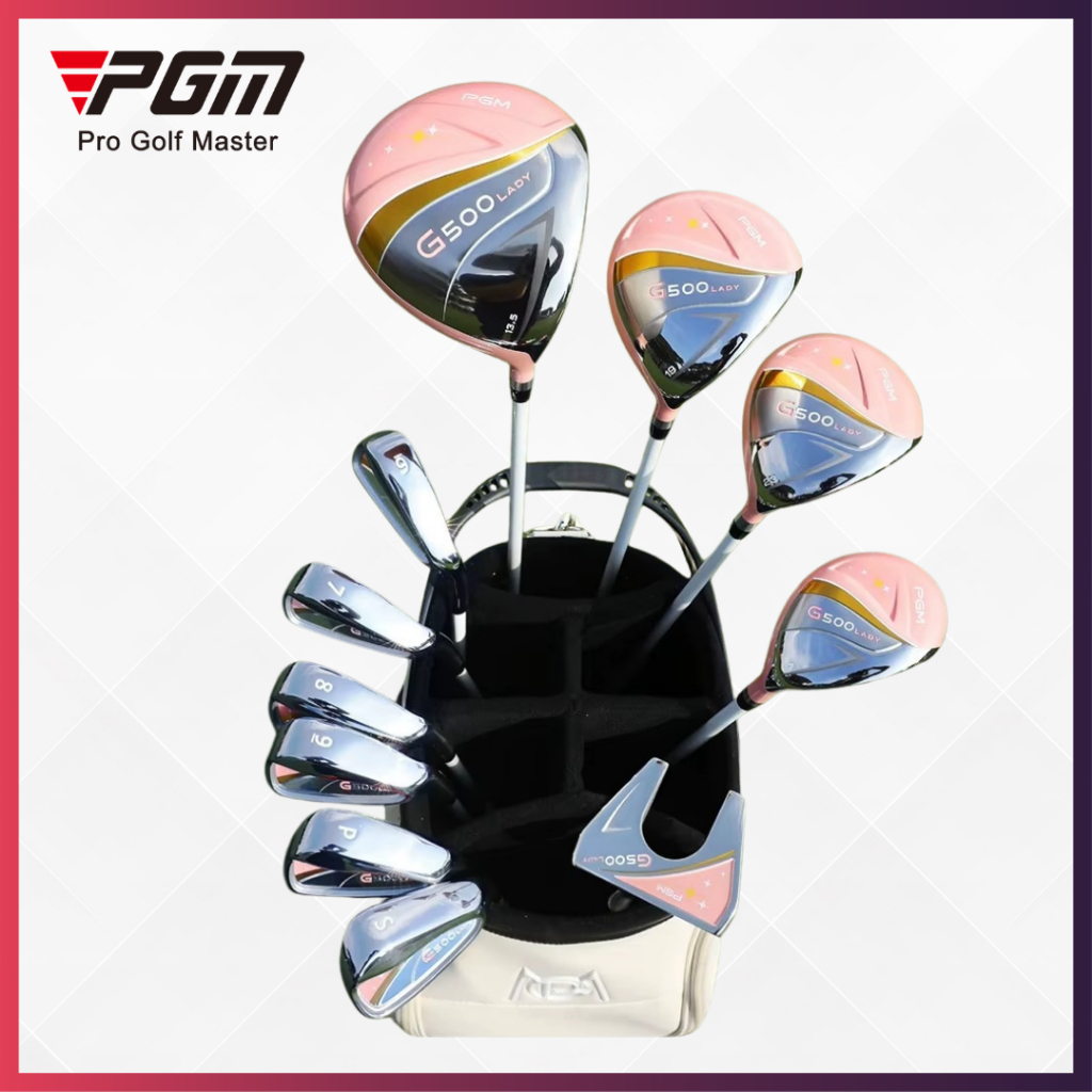 PGM Golf Stick G500 Ladies 11 Set Graphite Carbon Women Full Set Ladies Flex Woman