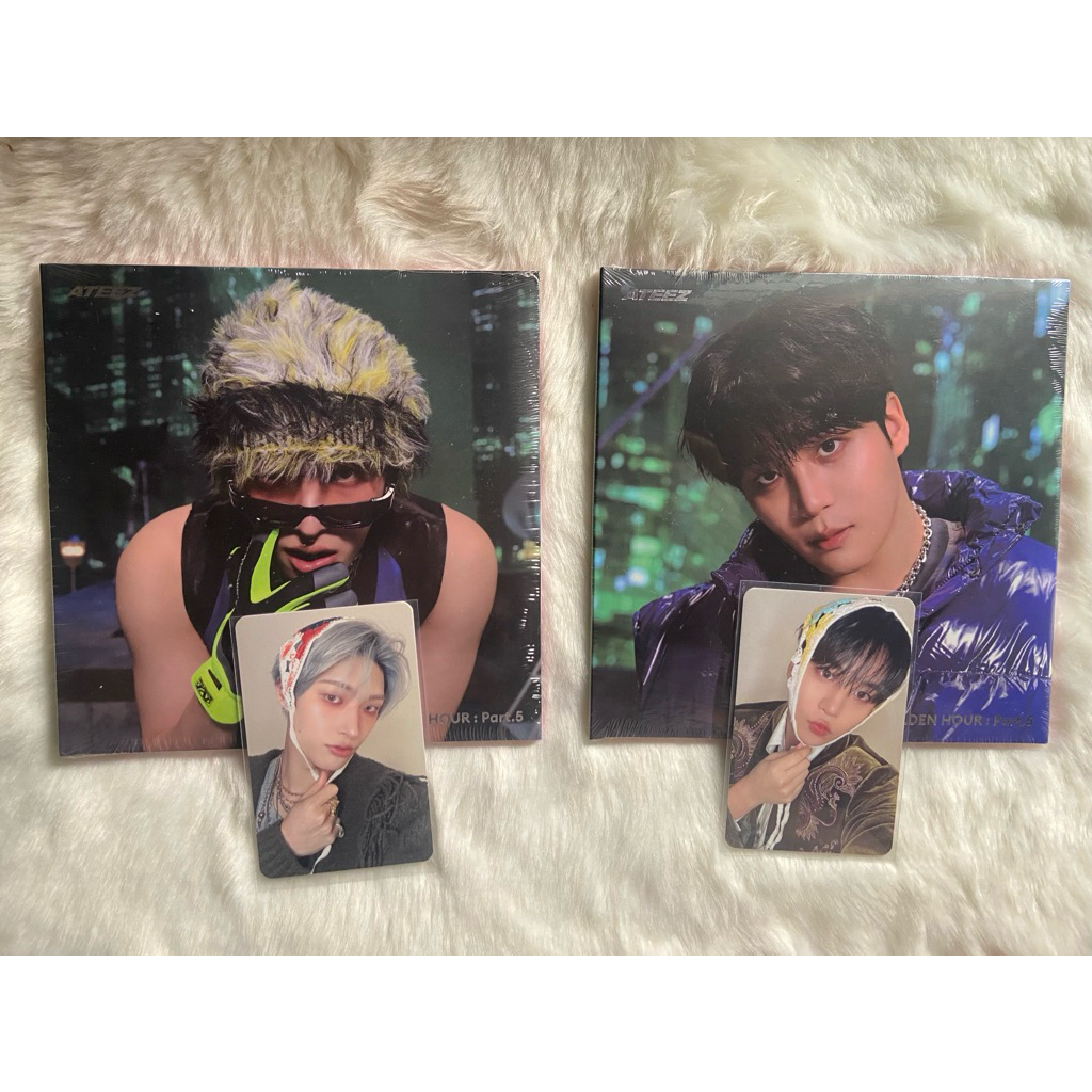 Album Ateez Digipack GH Pt. 5 + POB Soundwave (Bandana)