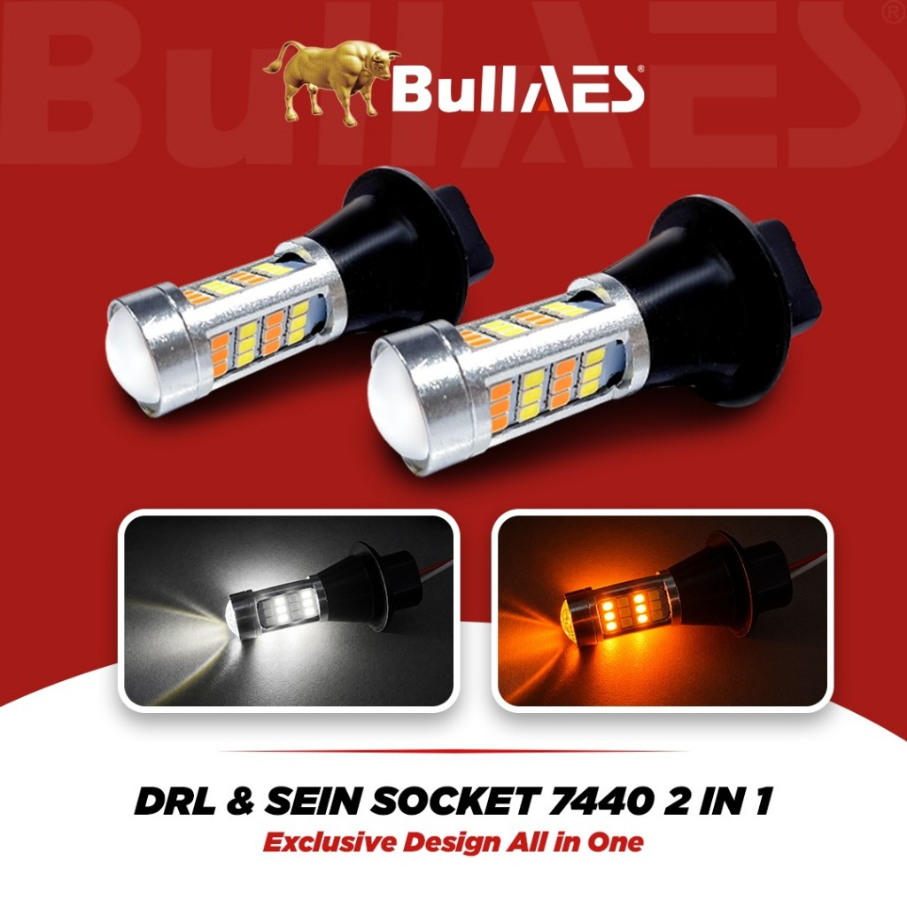 LAMPU LED DRL DAN SEIN SOCKET T20 MOBIL I Lampu Sein Dan Drl 2 In 1