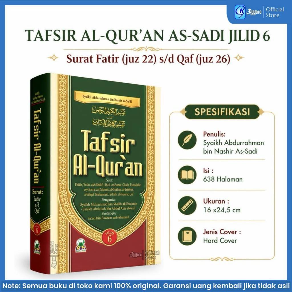 Darul Haq - Tafsir Al Quran Syaikh Abdurrahman as Sadi Jilid 6 - Syaikh Abdurrahman bin Nashir