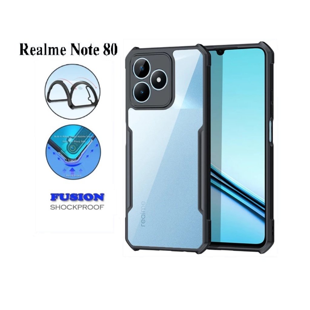 AUL - Case IPAKY BENING REALME NOTE 80 / 70 / 60 / 60X / REALME X / XT - Casing Clear Ipacky Shockpr