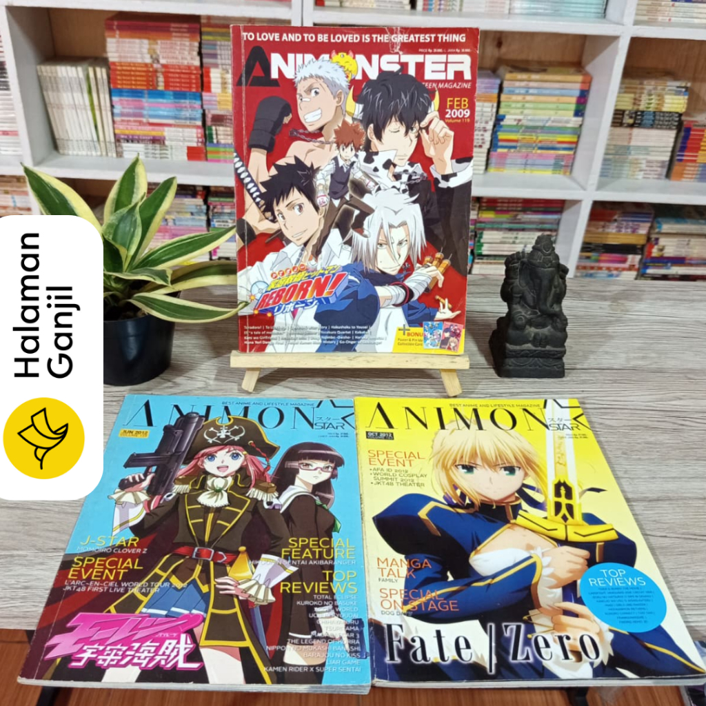 Majalah Animonstar : Best Anime And Lifestyle Magazine