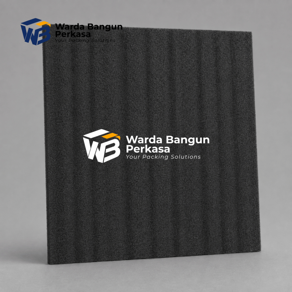 Pe Foam / Busa Packing Polybonding Warna Hitam Tebal 2cm lebar 50cm panjang 50cm