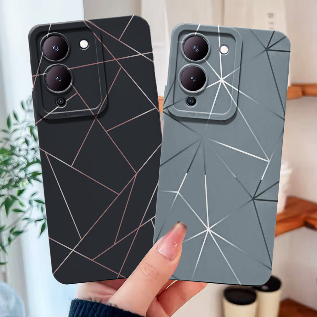 Softcase Compatible For Infinix Note 12 G96 - Note 12 Turbo G96 Fashion Case Pola Garis