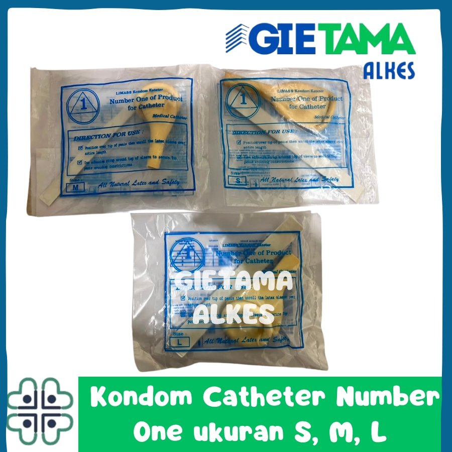 Condom Catheter Number One uk. S M L / Kondom Kateter