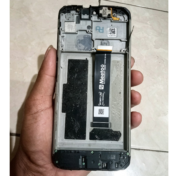 FRAME LCD / TULANGAN TENGAH / DUDUKAN LCD POCO M3 / MI 9T ORIGINAL COPOTAN COPOTAN MASIH BAGUS