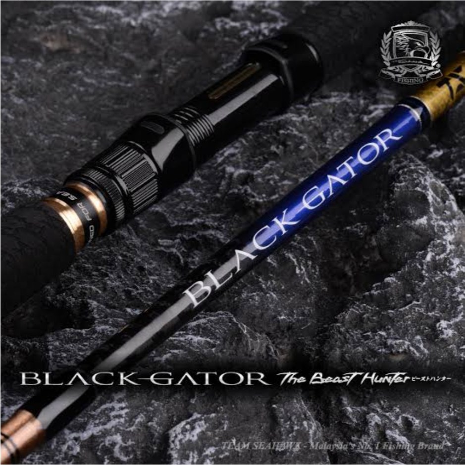 Joran Popping Team Seahawk Black Gator The Beast Hunter / Joran Seahawk Black Gator PE 8