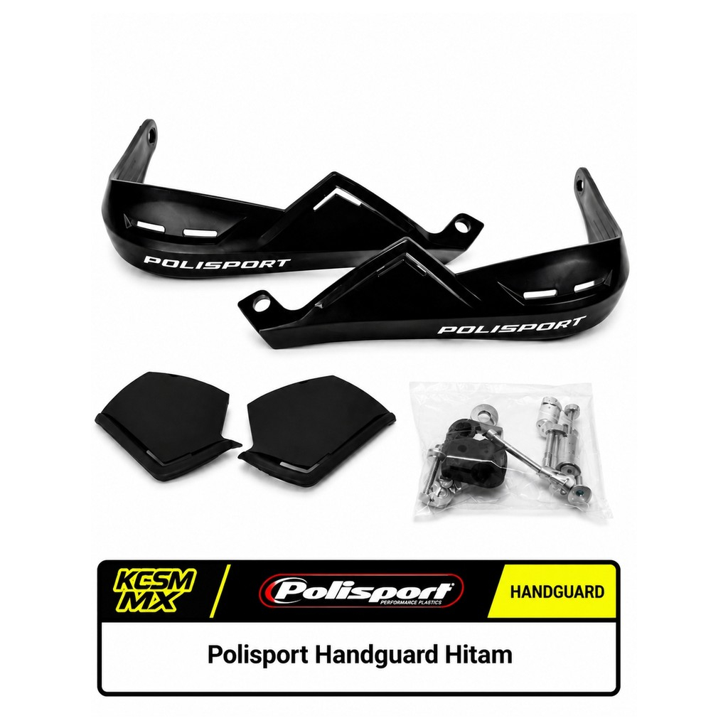 Polisport Handguard Pelindung Tangan Motor Trail Motocross Adventure