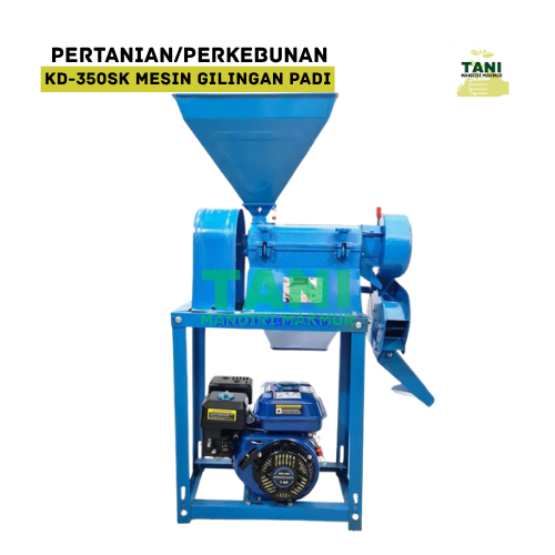MESIN GILING PADI PEMECAH JAGUNG 4IN1 MAHKOTA KD 350 SK MESIN GILINGAN PADI ATAU JAGUNG