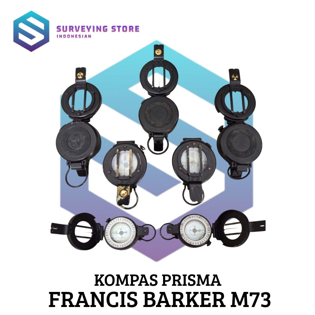 Kompas Prisma Francis Barker M73 Bekas Murah Sesuai Foto