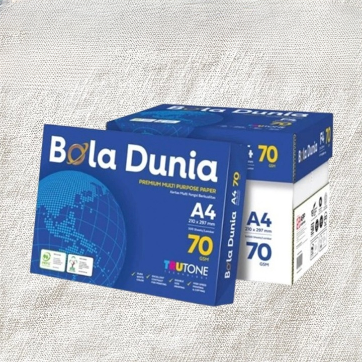 Kertas HVS Bola Dunia 70 gsm