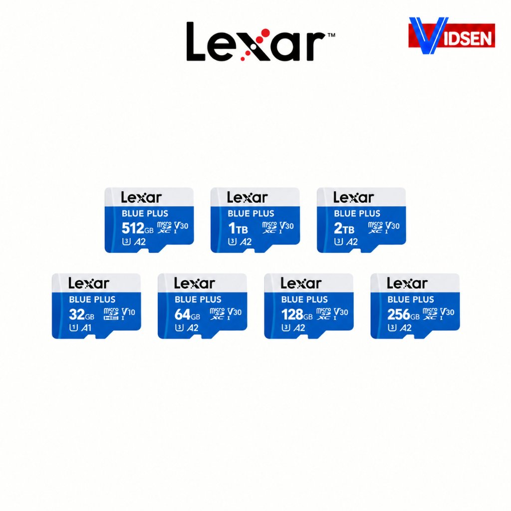 Lexar Blue Plus Micro SD / MicroSD Card 512Gb / 1TB / 2TB UHS-I Class 10
