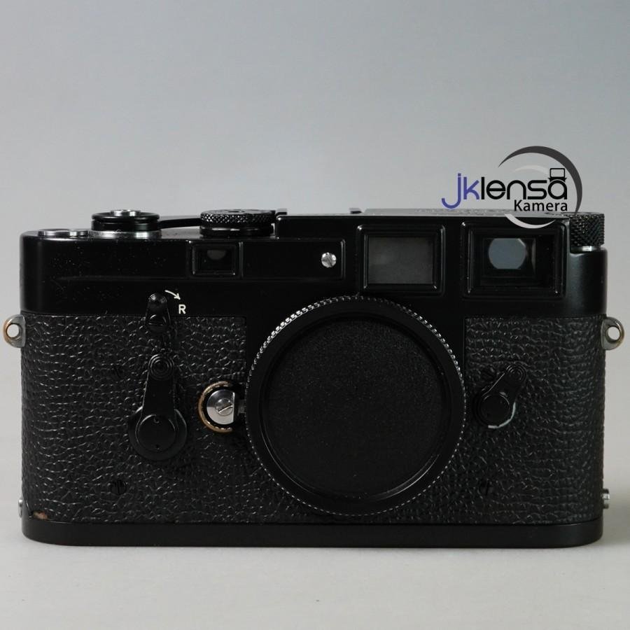 LEICA FILM M3 SINGLE STROKE SECOND CAMERA ANALOG LEICA M 3 BODY BEKAS  BLACK BUKAN M6 M7