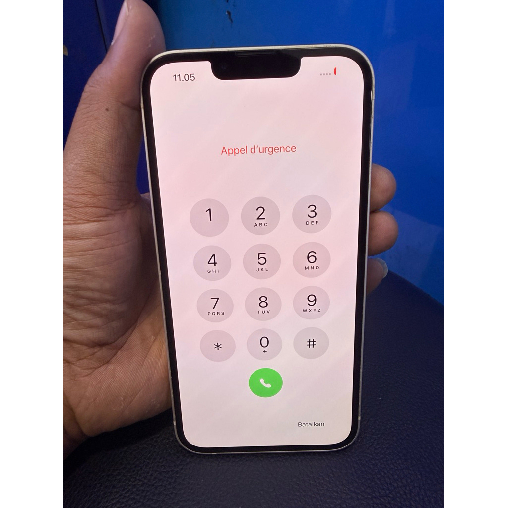 Lcd iphone 13 original ibox copotan mulus seperti baru