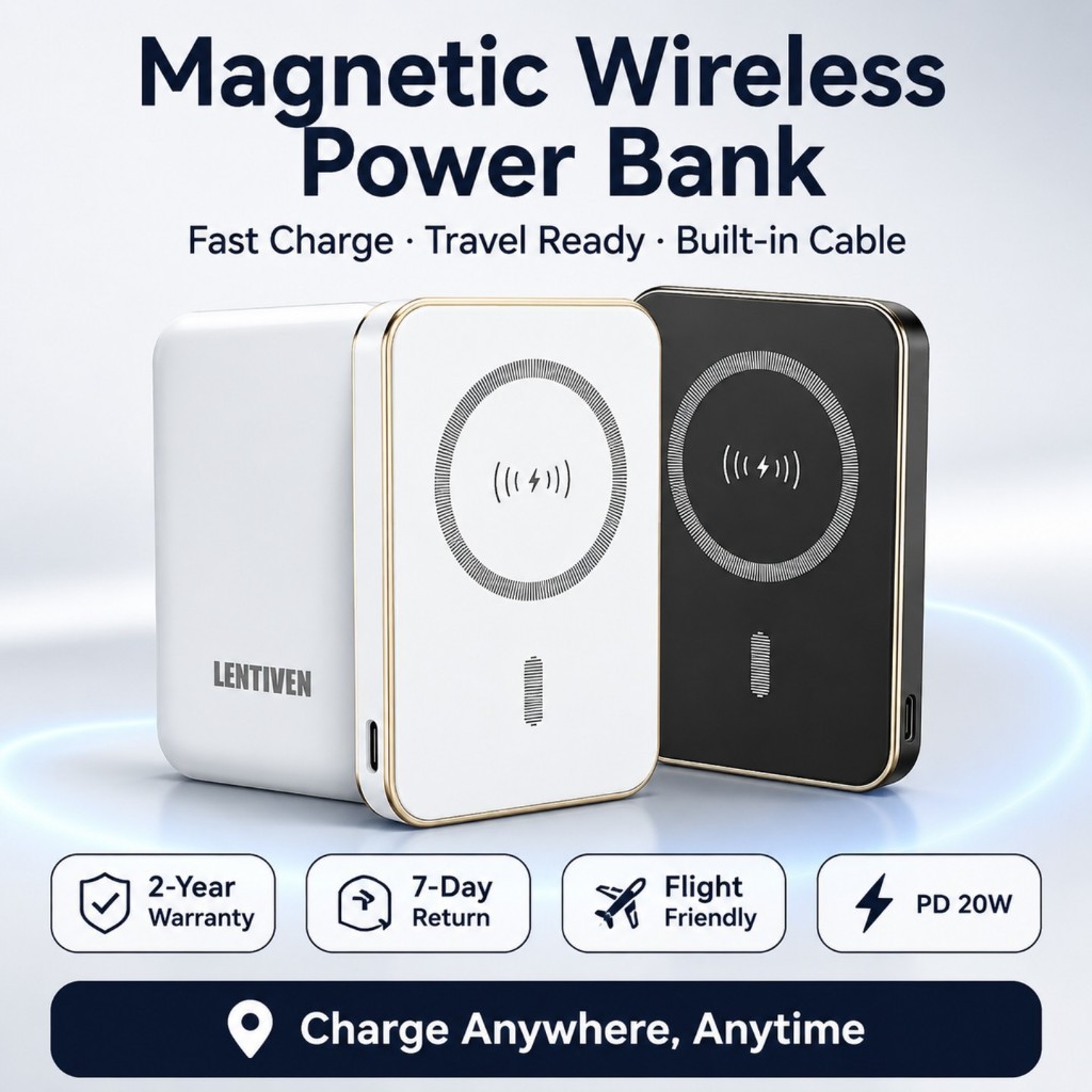 Fast Delivery Puning Powerbank 30000Mah Magsafe Wireless Pd Fast Charging 20W Magnetic For Iphone