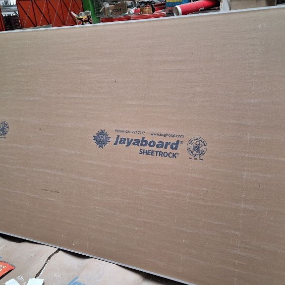 papan gypsum Jayaboard / plafon gypsum Jayaboard Sheetrock 9mmx1200x2400mm