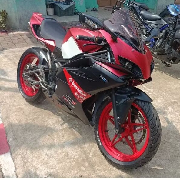 rolingset megelli 250 tanpa mesin bahan swap engine