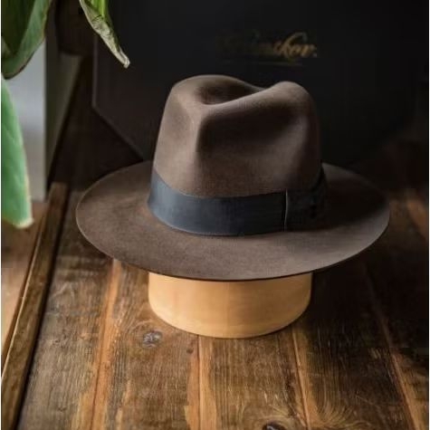 TOPI INDIANA JONES BAHAN LAKEN WOOL IMPOR