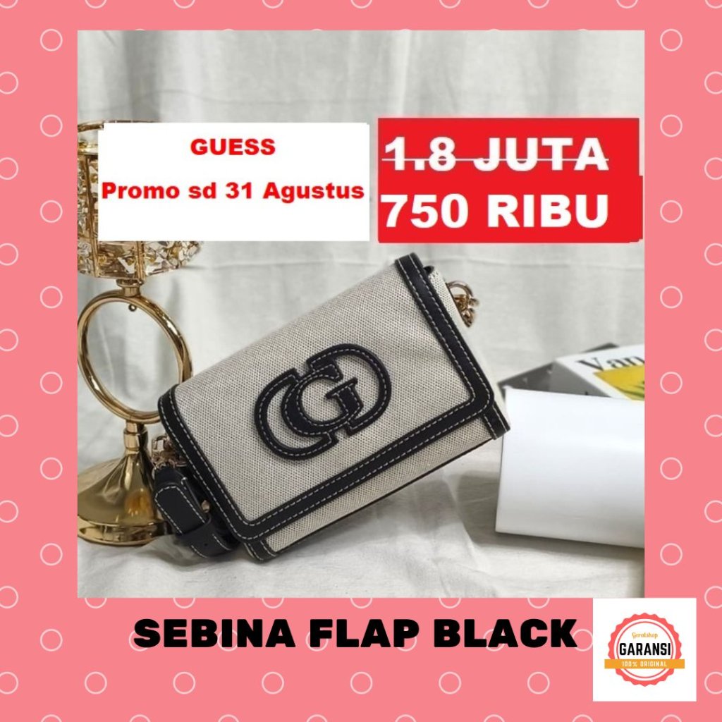 Tas Guess seri SEBINA shoulder bag original SALE STORE