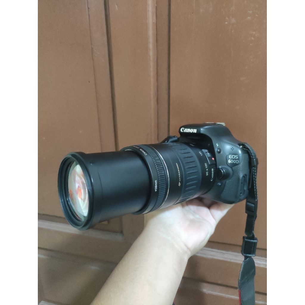 CANON 600D + LENSA TELE 90-300
