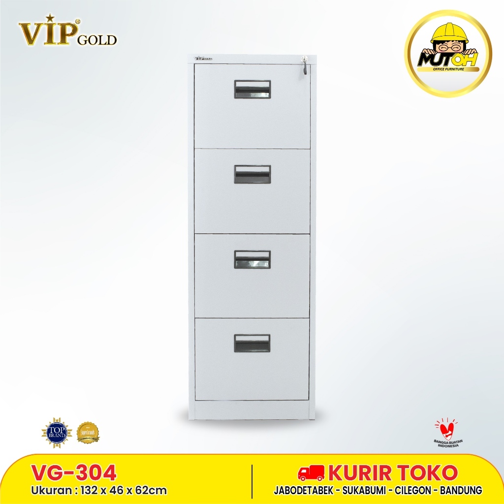 VIP VG-304 | FILLING CABINET KABINET 4 LACI VIP GOLD VG-304 VG304
