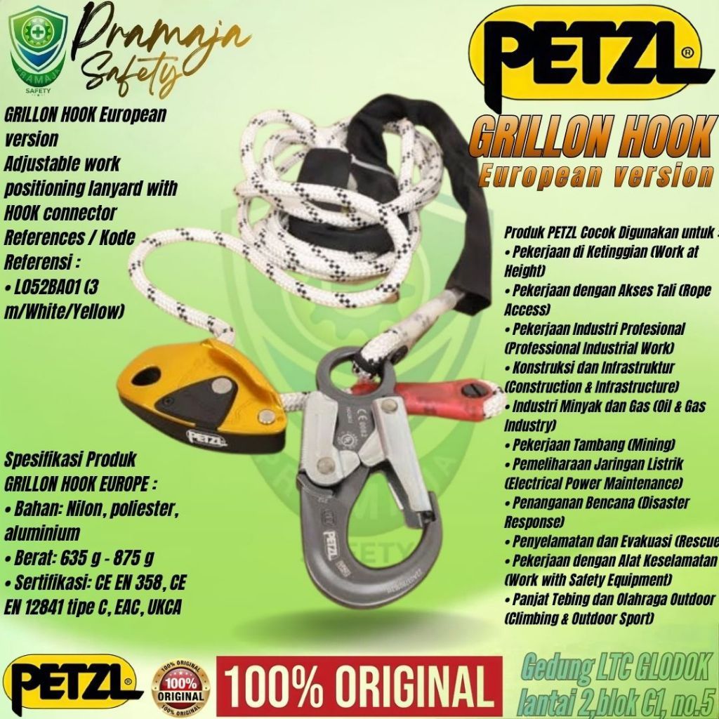 GRILLON HOOK PETZL L052BA01