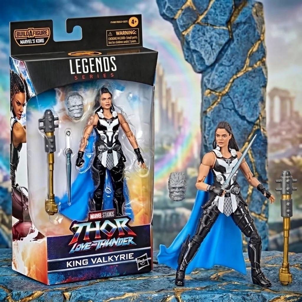 Marvel Legends KING VALKYRIE Thor Love and Thunder Baf Korg Hasbro