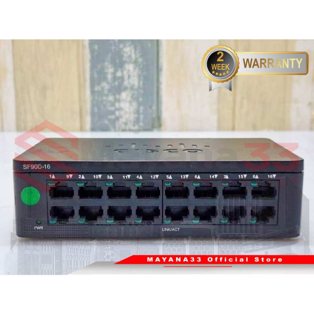 Switch Cisco SF90D-16 16 Port Gigabit