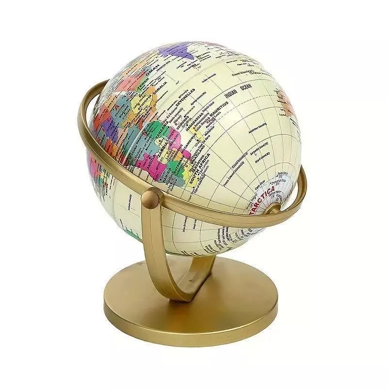 GLOBE PAJANGAN MINIATUR BOLA DUNIA ATLAS ORNAMEN DEKORASI UKURAN KECIL DIAMETER 10,6 CM