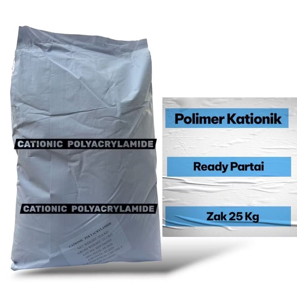Polimer Kationik 25 kg / Kationic Polyacrylamide 25 kg
