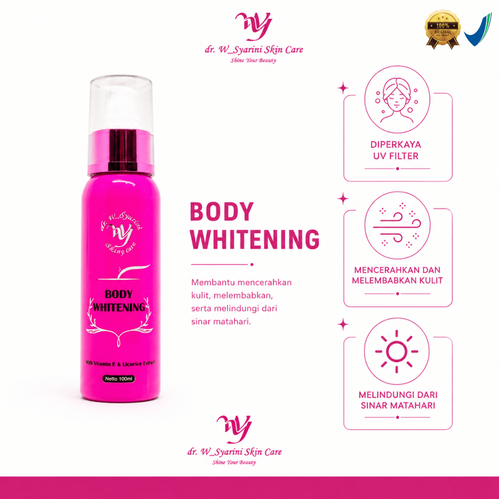 Handbody Whitening Dr. Widya | Wyskincare | Body Serum | BPOM | Aman Bumil
