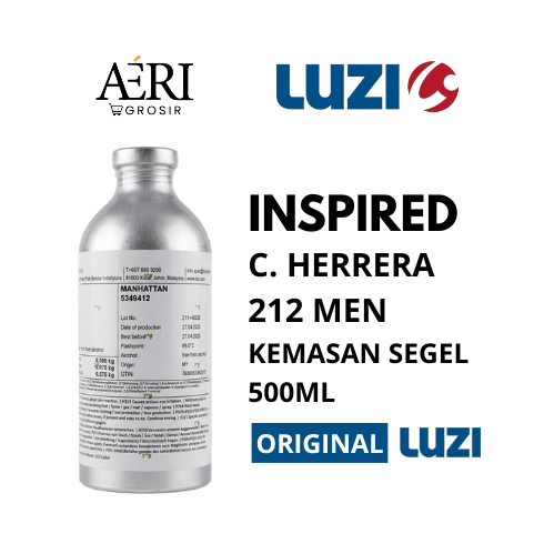 Bibit Parfum Manhattan Luzi Original - Segel Pabrik 500gr