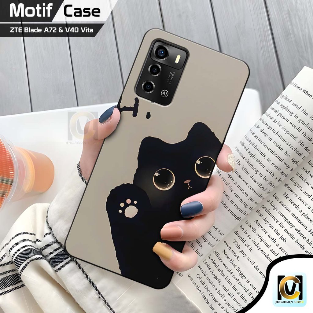 CASE ZTE BLADE A72 & ZTE BLADE V40 VITA | SILIKON LENTUR CASING SOFTCASE PELINDUNG HP ZTE BLADE A72 