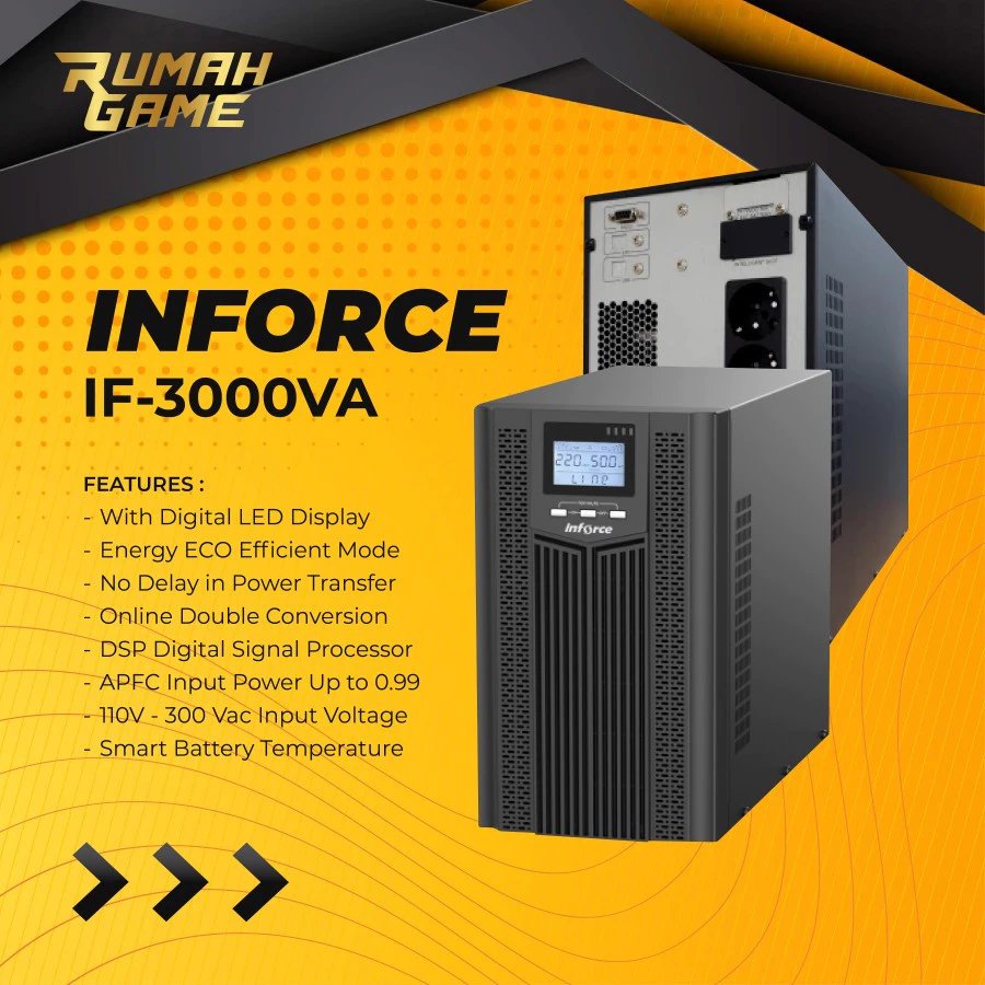 INFORCE UPS IF 3000WA Stabilizer UPS 3000VA Komputer