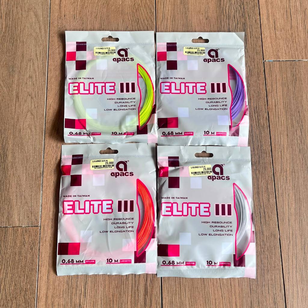 Senar Badminton APACS ELITE III(Badminton String APACS ELITE III)
