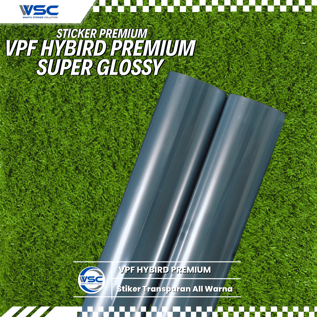 [ROLL] 45 CM x 15 M Stiker Skotlet Transparan PPF Clear Blue Black Super Glossy Pelindung Body Motor