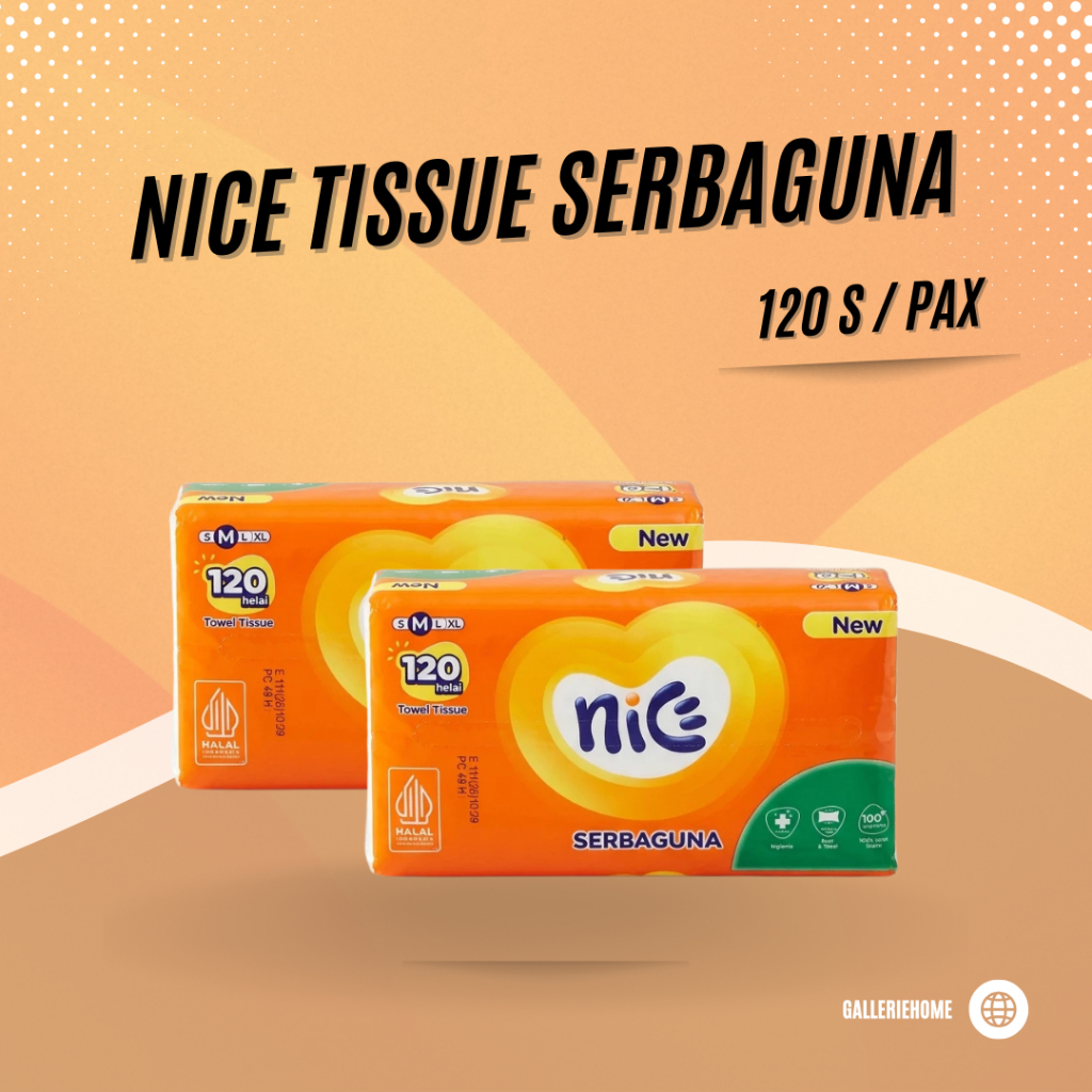 Tissue NICE TOWEL Serba Guna / Hand Towel Nice 120s