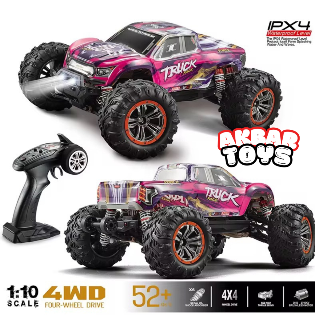 RC Xinlehong Q601 Brushless Monster Truck Remote Control 1/10 RTR 4WD 2.4Ghz