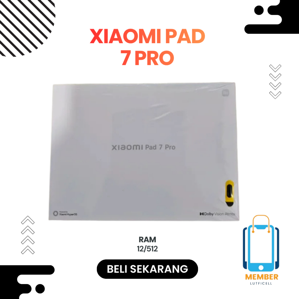 Xiaomi Pad 7 Pro 12/512 second garansi resmi indonesia