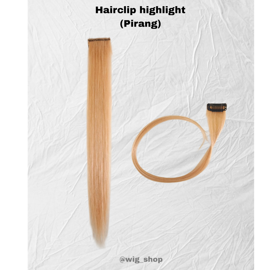Hairclip Highlight/Rambut Highlight Warna/Rambut Warna warni
