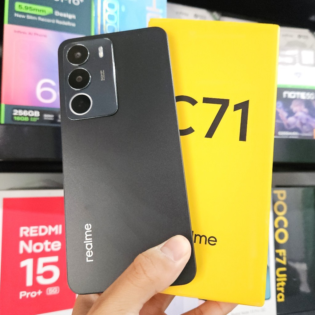 REALME C71 SECOND 4/128GB HP SECOND HP SEKEN HP BEKAS HP MURAH
