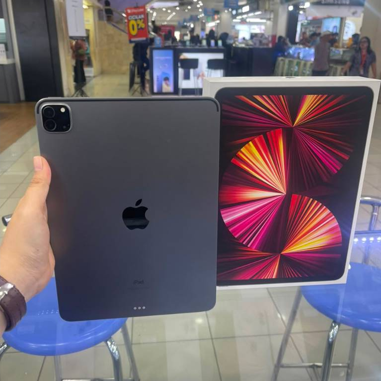 IPAD PRO 11"INCH GEN 3 WIFI ONLY 256GB IBOX SECOND PRO 11 INCH 256 GB BEKAS
